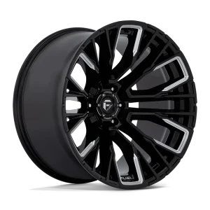 Fuel – D849 REBAR – Black – 22″x12″ -44mm – Summer Wheels – D84922208947